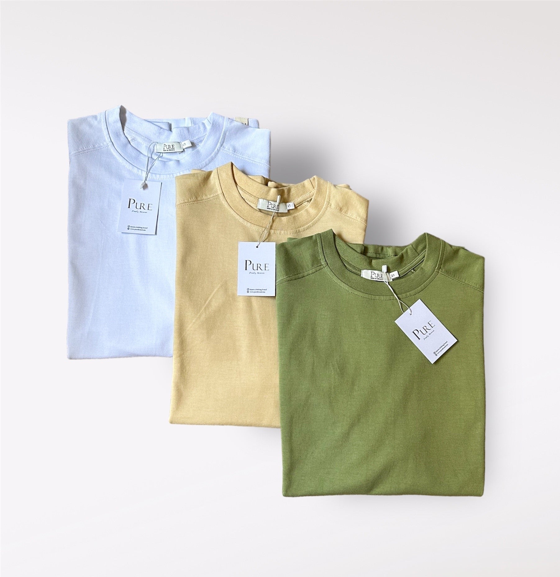 PACK 3 T-SHIRTS OVERSIZED - TIMELESS ESSENTIAL