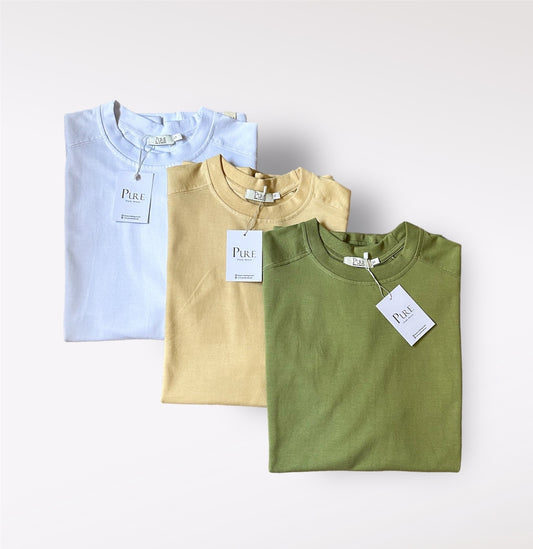 PACK 3 T-SHIRTS OVERSIZED - TIMELESS ESSENTIAL